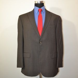 Geoffrey Beene 44R Sport Coat Blazer Suit Jacket G